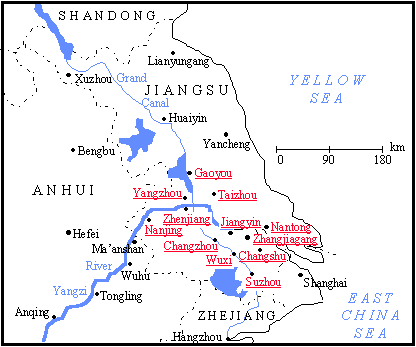 jiangsu map